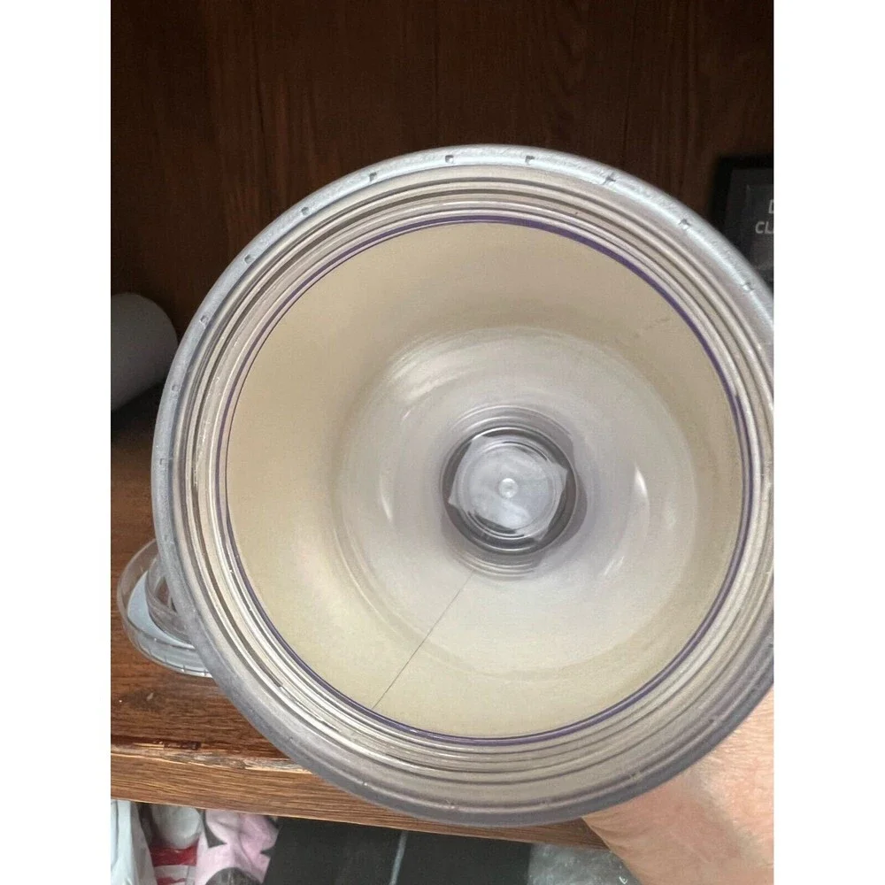 Starbucks‎ Blue Glitter Tumbler Metallic